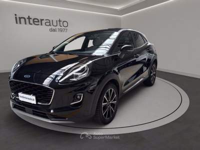 Ford Puma 1.0 EcoBoost Hybrid 125 CV S&S Titanium Nero usata Monza Ford Puma 1.0 EcoBoost Hybrid 125 CV S&S Titanium Nero usata Monza