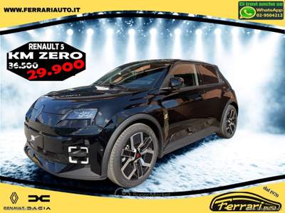 Renault 5 E-Tech Electric 5 150 CV Comf. Range AC 11 Techno KM ZERO Nero usata PESSANO CON BORNAGO
