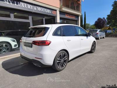 Mercedes-Benz Classe B B 180 d Aut. Sport Plus UNIPROP*TETTO Bianco usata Fonte Nuova