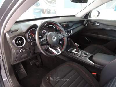Alfa Romeo Stelvio 2.2 Turbodiesel 160 CV AT8 RWD Rosso Edizione Grigio usata Venezia