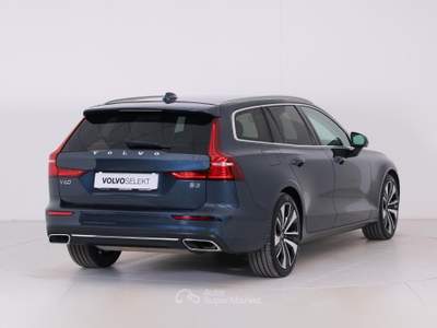 Volvo V60 B3 163CV GEARTRONIC INSCRIPTION **AUTOCARRO N1** Blu/Azzurro usata Bassano del Grappa