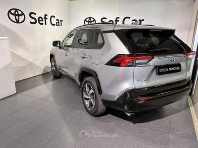 Toyota RAV4 2.5 PHEV E-CVT More Dynamic AWD-i Argento usata Milano