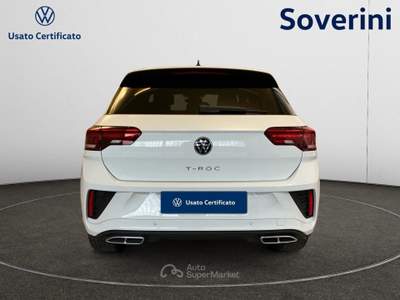 Volkswagen T-Roc 1.5 TSI ACT R-Line Plus Bianco usata Bologna