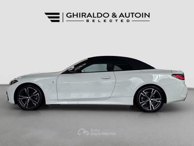 BMW Serie 4 420i 420i CABRIO M SPORT AUTO 184CV Bianco usata Padova