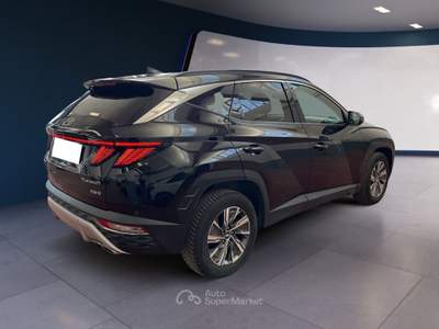 Hyundai Tucson III 2021 1.6 hev Exellence 4wd auto Nero usata Torino