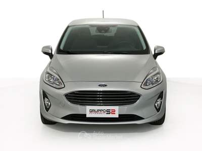Ford Fiesta 1.5 EcoBlue 85CV S&S Titanium Privacy glass/Sensori parcheggio posteriori/Radio SYNC 2.5 MP3 con schermo Touchscreen da 8'' a colori Argento usata Feltre