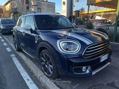MINI Countryman Mini Yours Pelle Tetto Head Up STRAFULL Blu/Azzurro usata Milano