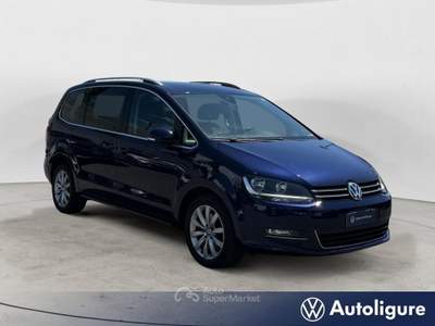 Volkswagen Sharan 2.0 TDI SCR 177cv Executive BMT DSG 4MOT Blu/Azzurro usata Lerici