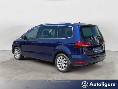 Volkswagen Sharan 2.0 TDI SCR 177cv Executive BMT DSG 4MOT Blu/Azzurro usata Lerici