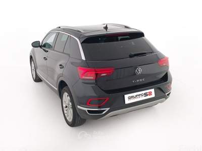 Volkswagen T-Roc 1.0 TSI Style IQ.Light LED Performance/Park Assist/Cristalli posteriori oscurati/Climatizzatore automatico bizona Nero usata Feltre