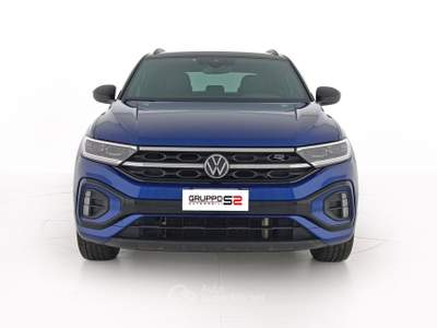 Volkswagen T-Roc 1.0 TSI R-Line Fari IQ.Light LED Performance/Black Style Pack/Videocamera per retromarcia "Rear View" + Park Assist Blu/Azzurro usata Feltre