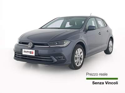 Volkswagen Polo 1.0 TSI 95 cv Style Fari anteriori LED Matrix IQ.LIGHT/Safety pack, Tech pack/Keyless, Park Pilot/Climatizzatore automatico bizona Grigio usata Feltre
