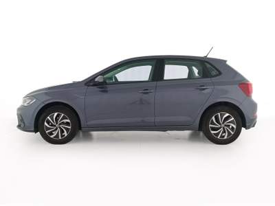 Volkswagen Polo 1.0 TSI 95cv Life Fari anteriori LED/Park Pilot/Digital Cockpit da 8"/Cerchi in lega "Essex" 5,5 J x 15" Grigio usata Feltre