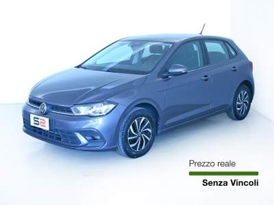 Volkswagen Polo 1.0 TSI 95cv Life Fari anteriori LED/Park Pilot/Digital Cockpit da 8"/Cerchi in lega "Essex" 5,5 J x 15" Grigio usata Feltre