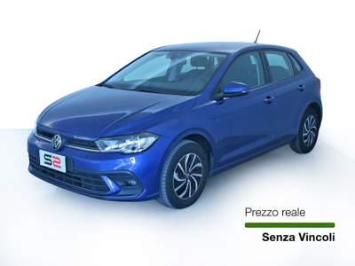 Volkswagen Polo 1.0 TSI Life Fari anteriori LED/Tech Pack/Park Pilot /Videocamera per retromarcia "Rear View"/Cerchi in lega "Essex" 5,5 J x 15" Blu/Azzurro usata Feltre