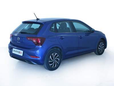 Volkswagen Polo 1.0 TSI Life Fari anteriori LED/Tech Pack/Park Pilot /Videocamera per retromarcia "Rear View"/Cerchi in lega "Essex" 5,5 J x 15" Blu/Azzurro usata Feltre
