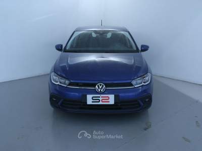 Volkswagen Polo 1.0 TSI Life Fari anteriori LED/Tech Pack/Park Pilot /Videocamera per retromarcia "Rear View"/Cerchi in lega "Essex" 5,5 J x 15" Blu/Azzurro usata Feltre