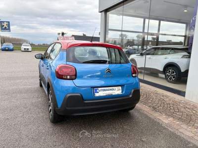 Citroen C3 SHINE BlueHDi 100 6mt SPOTICAR Blu/Azzurro usata Bagnaria Arsa