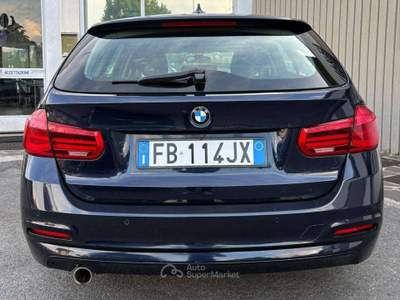 BMW Serie 3 316d 316 Serie 316d Touring Blu/Azzurro usata Gorle