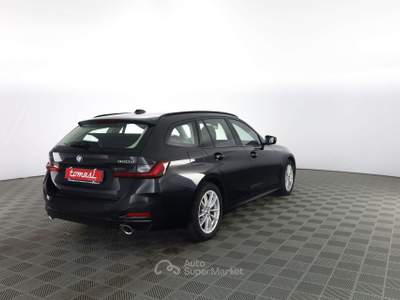 BMW Serie 3 320d 320 320d 48V xDrive Touring Nero usata Milano