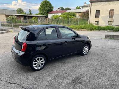 Nissan Micra 1.2 12V 5 porte GPL Eco Acenta OK NEOPATENTATI Nero usata Rosà