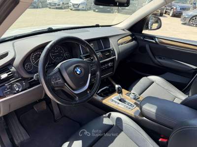 BMW X3 X3 X3 F25 LCI 2014 xdrive20d xLine auto Bianco usata Civita Castellana