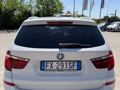 BMW X3 X3 X3 F25 LCI 2014 xdrive20d xLine auto Bianco usata Civita Castellana