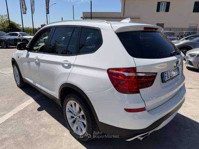 BMW X3 X3 X3 F25 LCI 2014 xdrive20d xLine auto Bianco usata Civita Castellana