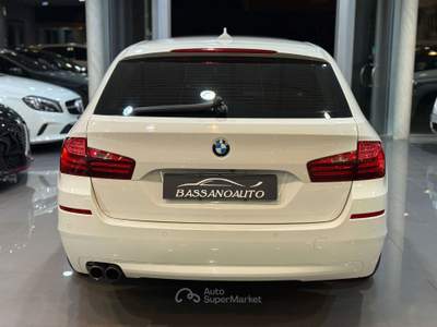 BMW Serie 5 530dA 530 530dA TETTO + PELLE !! Bianco usata Cassola