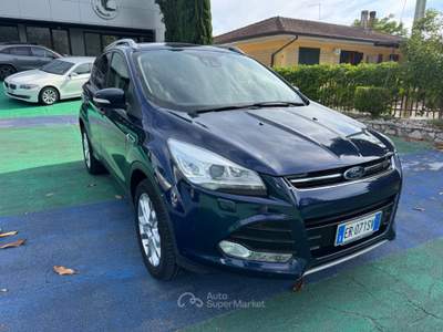 Ford Kuga 4WD Powersh.Titanium DPF Blu/Azzurro usata Aquino