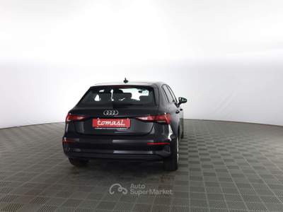 Audi A3 SPB 30 TFSI S tronic Business NAV INFOTAINMENT Nero usata Roma