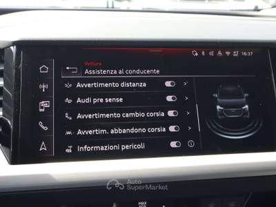 Audi Q4 Q4 E Tron 45 QUATTRO ACC LED CAMERA 19" SOLO 14.500KM! Nero usata Varna