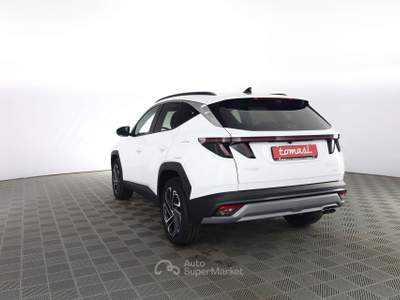 Hyundai Tucson 1.6 HEV aut. Exellence Bianco usata Roma