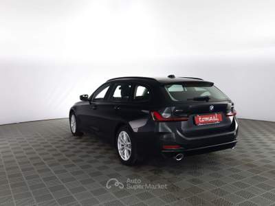 BMW Serie 3 320d 320 320d 48V xDrive Touring Nero usata Roma