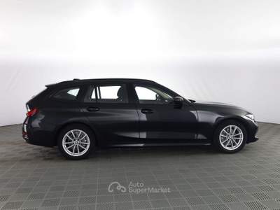 BMW Serie 3 320d 320 320d 48V xDrive Touring Nero usata Roma