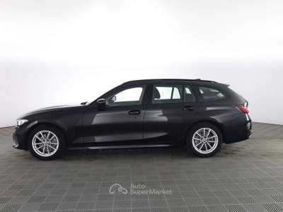 BMW Serie 3 320d 320 320d 48V xDrive Touring Nero usata Roma