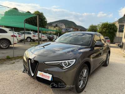 Alfa Romeo Stelvio Stelvio 2.2 t Ti Q4 Navi+Led+Telecamera+Top Grigio usata Rezzato
