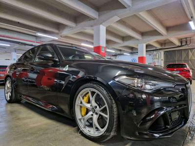 Alfa Romeo Giulia 2.9 V6 BI-TURBO QUADRIFOGLIO +CARBON CERAMICA+UNIP Nero usata Torino