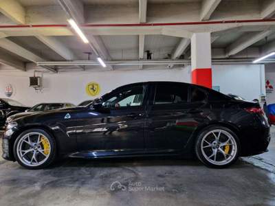 Alfa Romeo Giulia 2.9 V6 BI-TURBO QUADRIFOGLIO +CARBON CERAMICA+UNIP Nero usata Torino