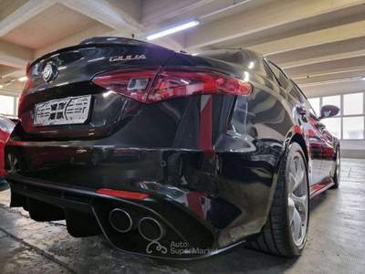 Alfa Romeo Giulia 2.9 V6 BI-TURBO QUADRIFOGLIO +CARBON CERAMICA+UNIP Nero usata Torino