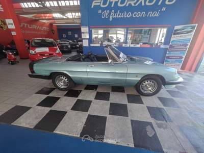 Alfa Romeo Spider Aerodinamica ASI Blu/Azzurro usata Fino Mornasco