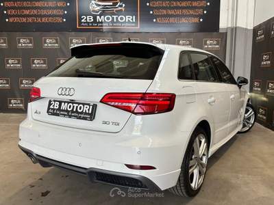 Audi A3 SPB 30 TDI SPORT S-LINE Bianco usata Valsamoggia