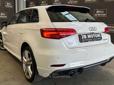 Audi A3 SPB 30 TDI SPORT S-LINE Bianco usata Valsamoggia