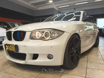 BMW Serie 1 123d 123 123d cat 5 porte Futura DPF msport Bianco usata Besenello