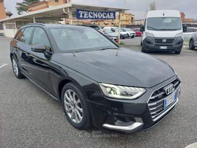 Audi A4 Avant 40 hybrid TDI quattro S tronic Business Adv. Nero usata Tivoli