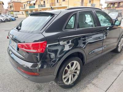 Audi Q3 2.0 TDI quattro Unico Proprietario km 235000 Nero usata Tivoli