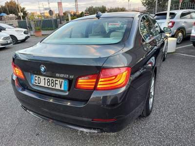 BMW Serie 5 520d d Futura Unico Proprietario km 152000 Pelle Autom. Nero usata Tivoli