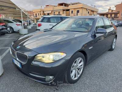 BMW Serie 5 520d d Futura Unico Proprietario km 152000 Pelle Autom. Nero usata Tivoli