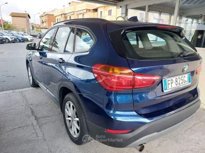 BMW X1 xDrive18d Sport Uniprò Automatica Fatturabile Blu/Azzurro usata Tivoli