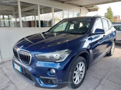 BMW X1 xDrive18d Sport Uniprò Automatica Fatturabile Blu/Azzurro usata Tivoli